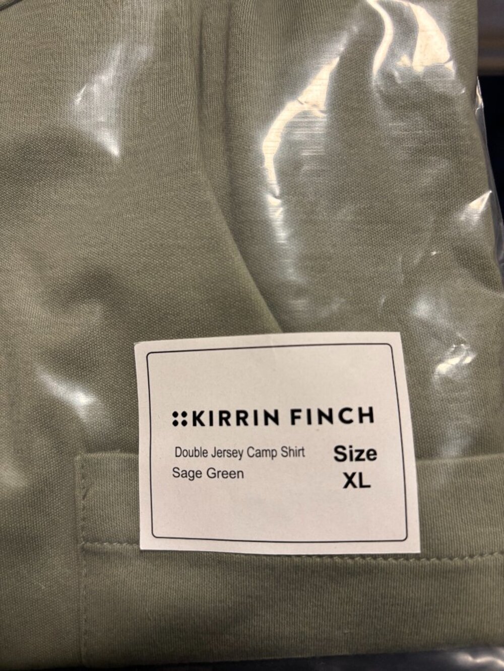 Kirrin Finch Androgynous Double Jersey Camp Shirt